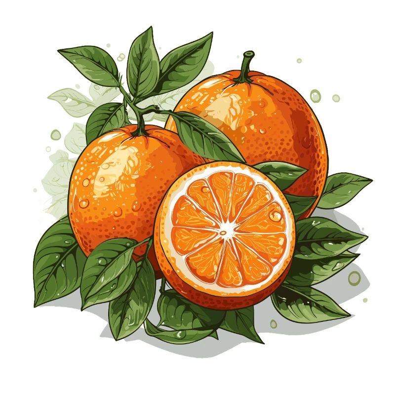 Orange - Illustration