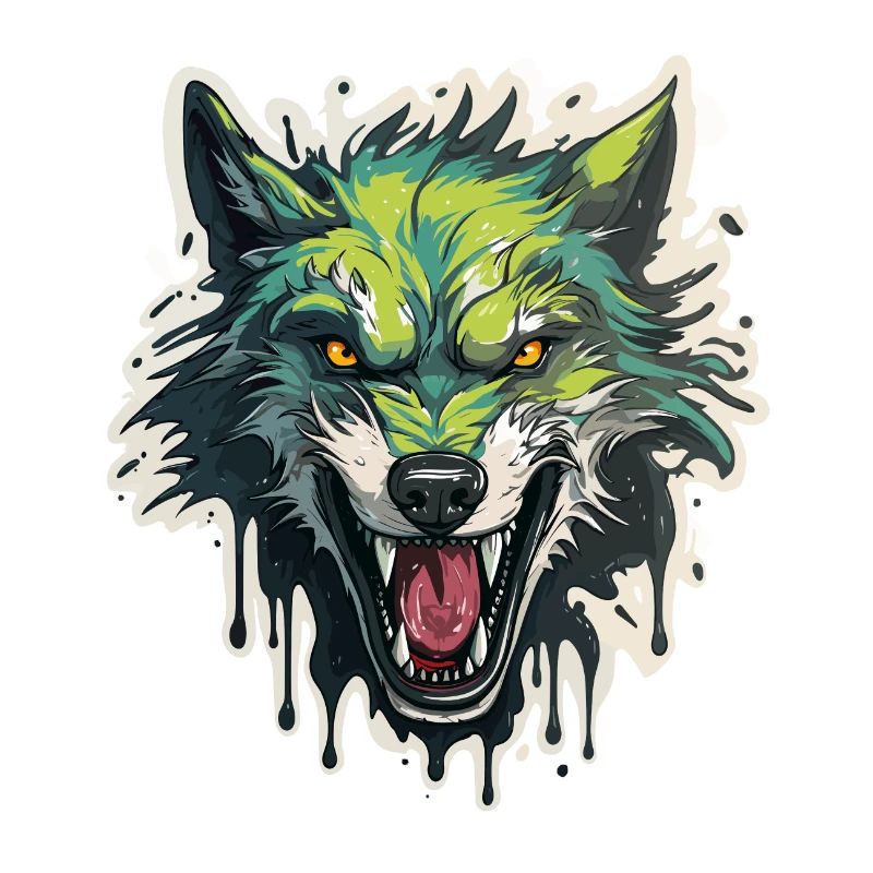 Wolf - Illustration