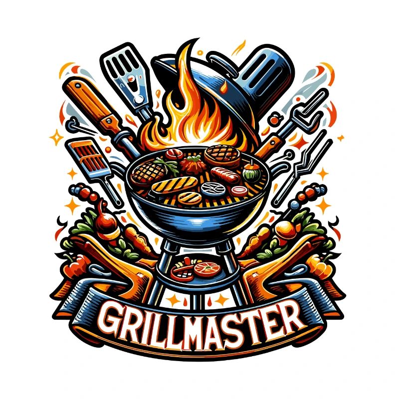 GrillMaster - Grill Illustration