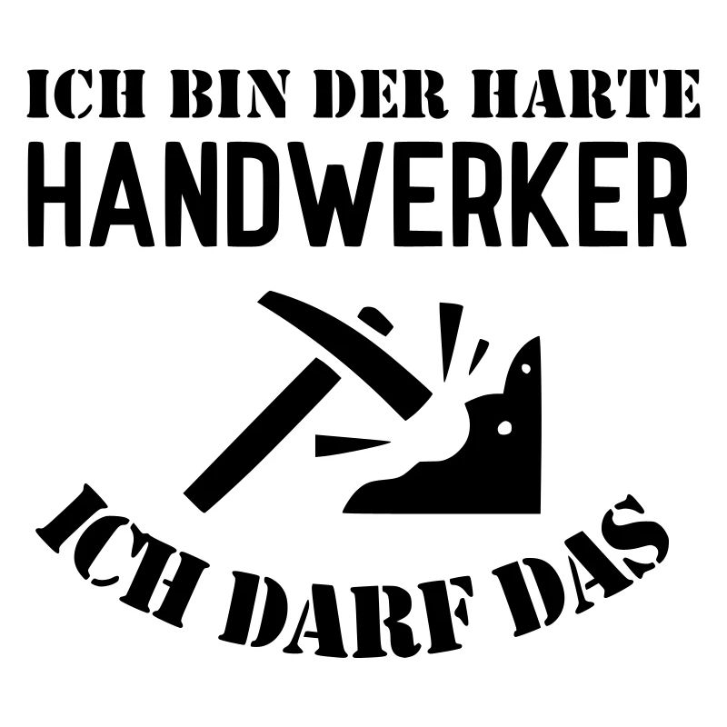 Handwerker darf das