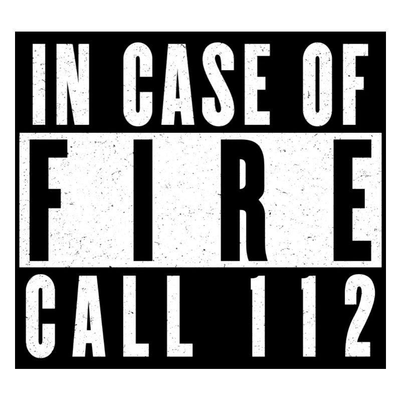 Feueralarm Notruf Design