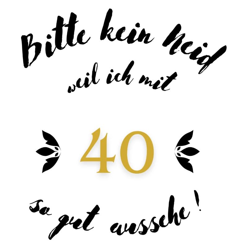 40er Schwarz
