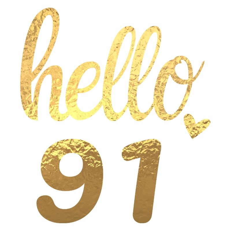 Hello 91 doré
