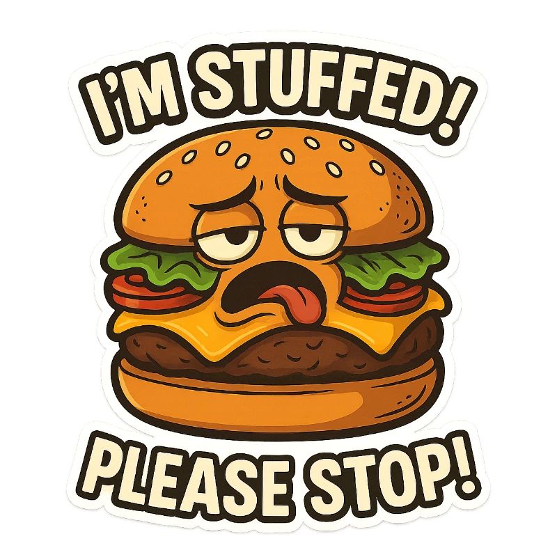Ich bin gefüllter Hamburger