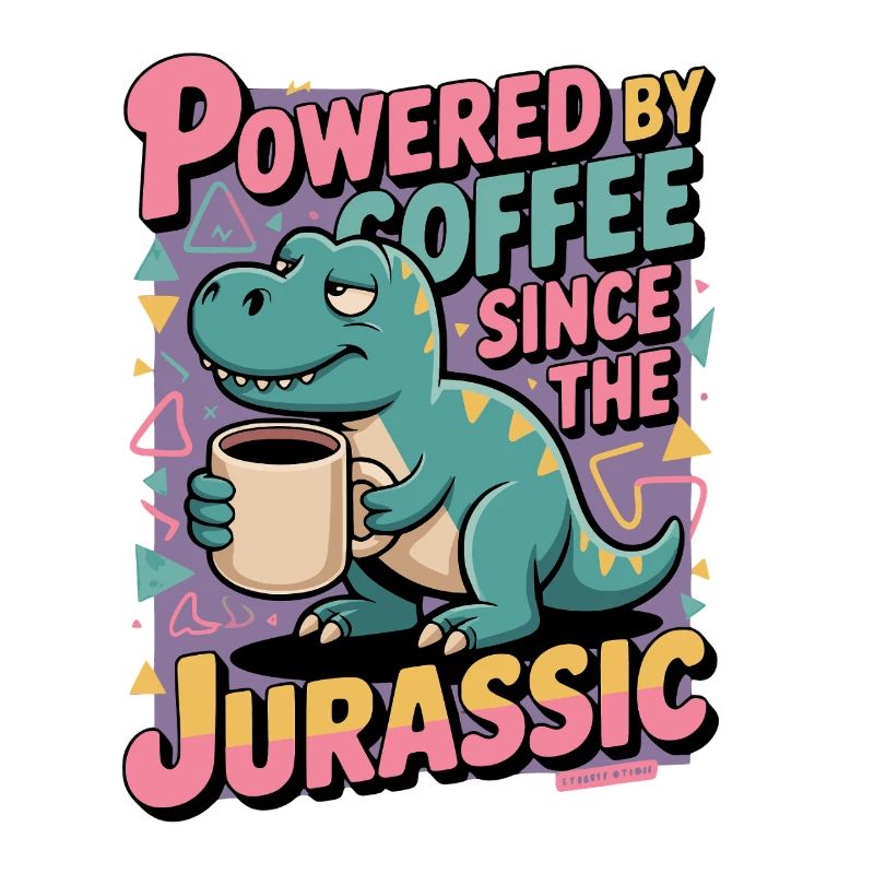 Dino Kaffee Humor