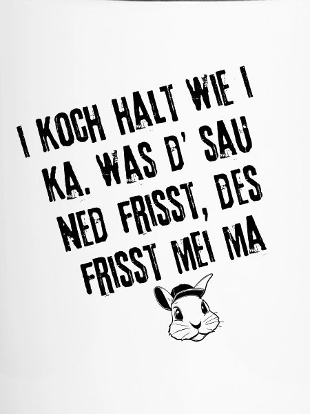 Schwäbische Kochkunst | Redewendung