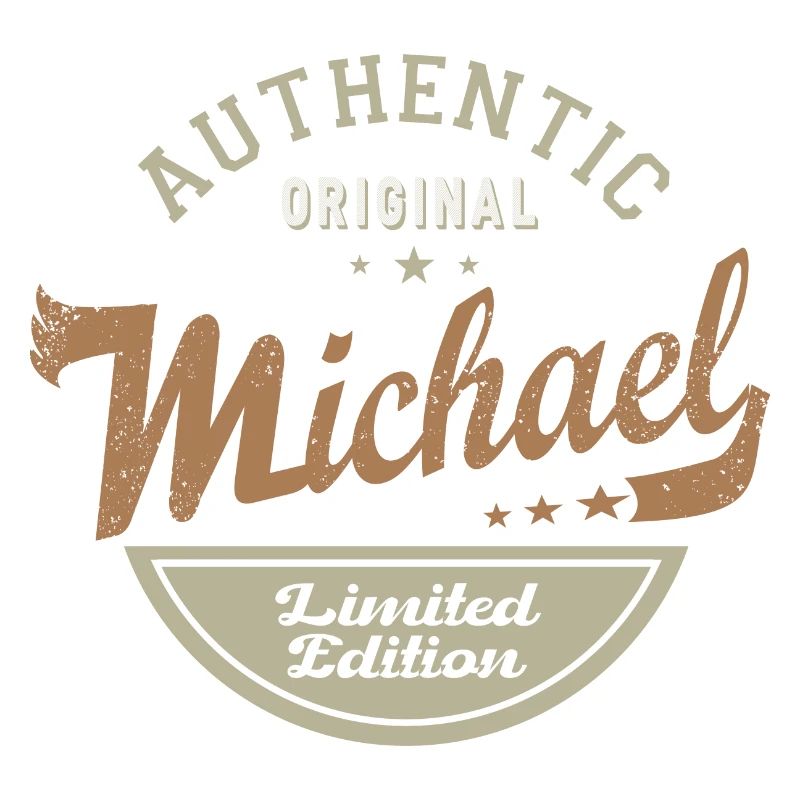 Michael Geschenk T-Shirt personalisierter Name Michael