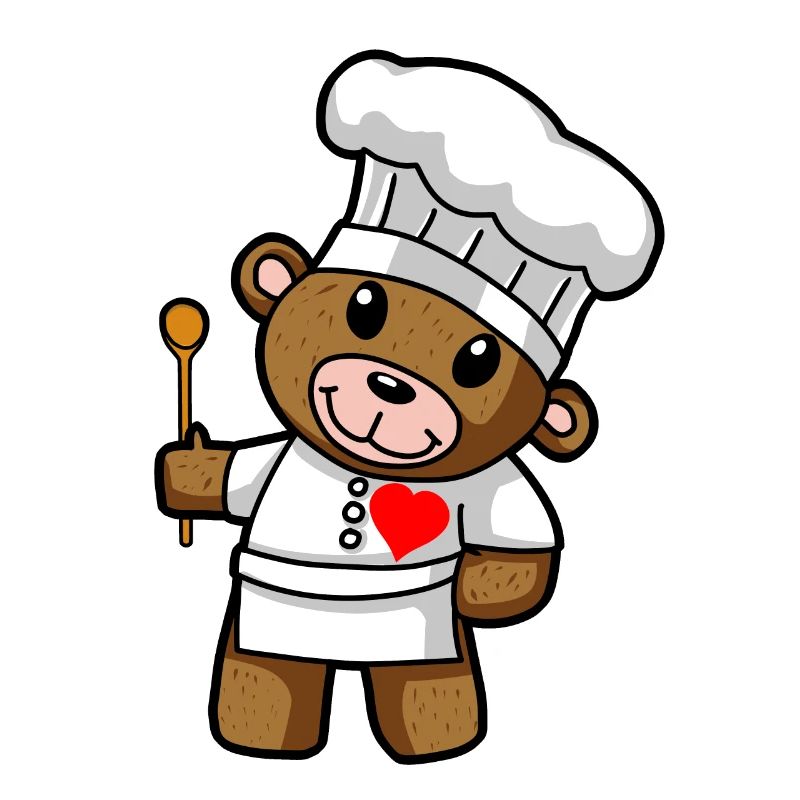 Koch Teddy Chefkoch Restaurant Berufe kochen