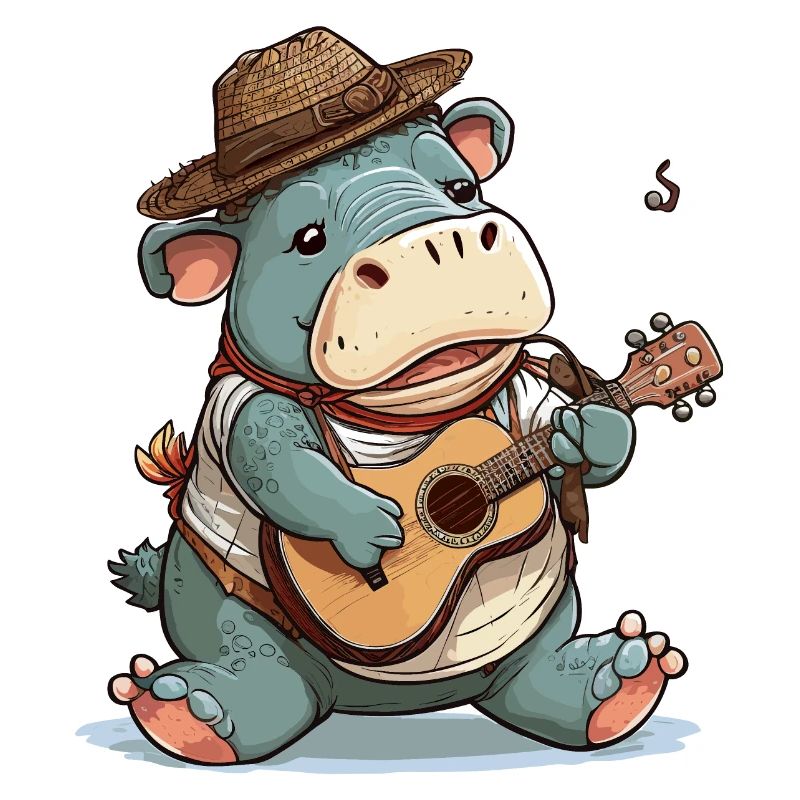 Hippo Banjoist