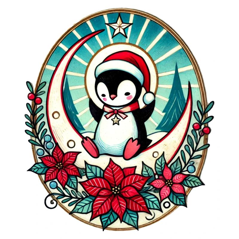 Weihnachtspinguin