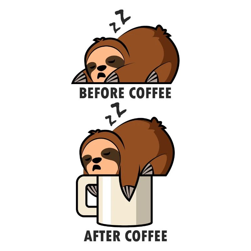 Faultier Kaffee