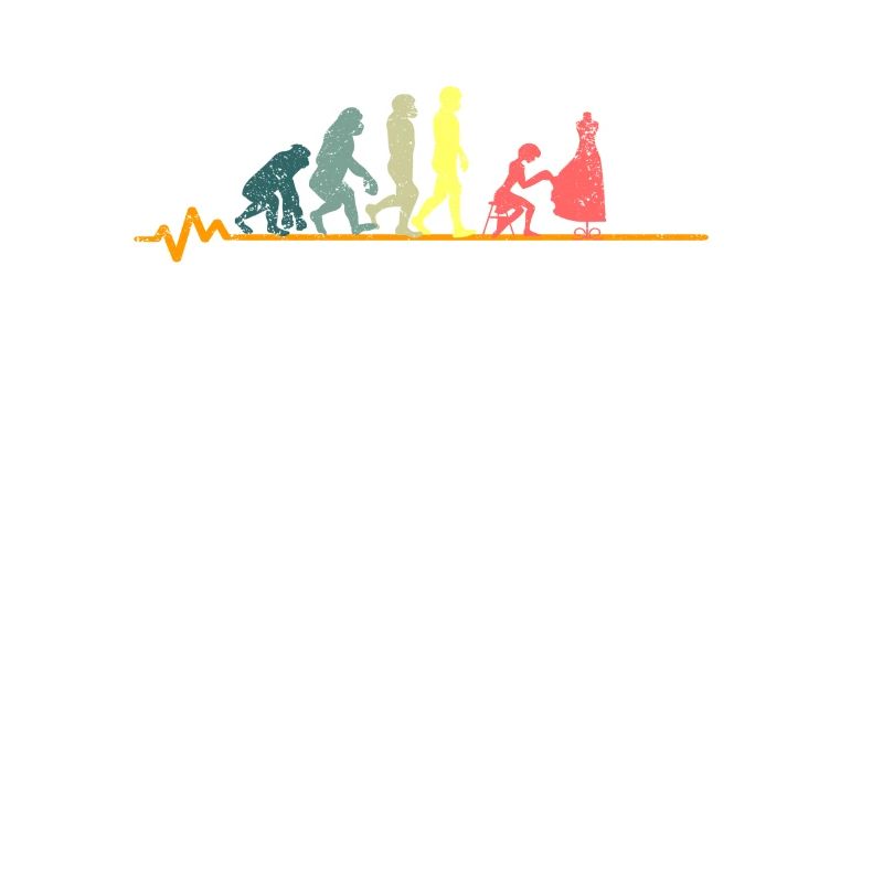 Sewing Sewing Machine Seamstress Gift · Evolution