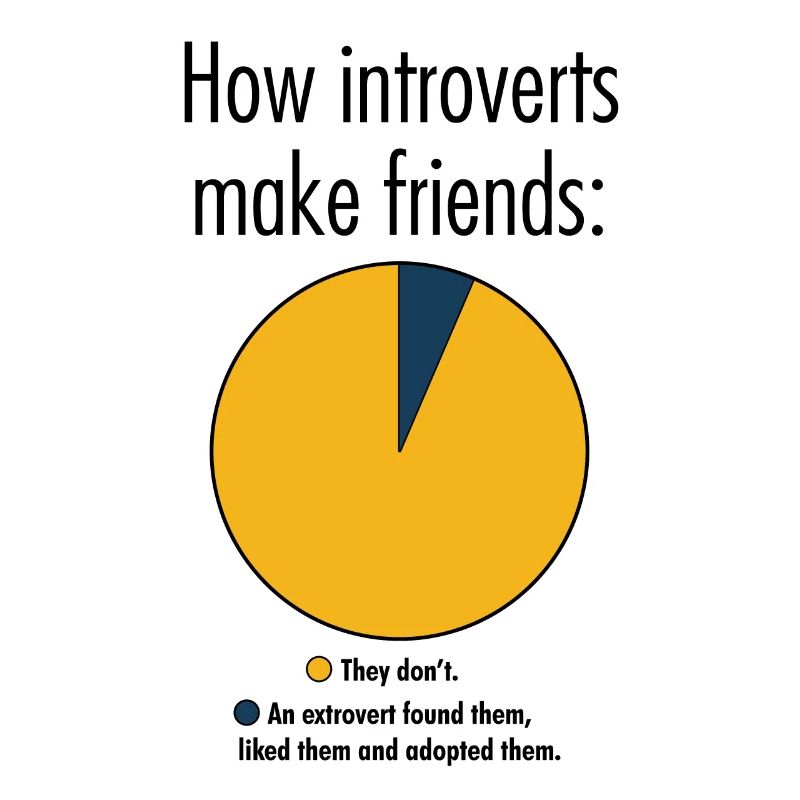 Introverti la timidité Timide Drôle