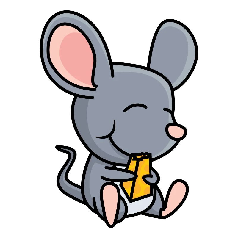 Maus mit Käse
