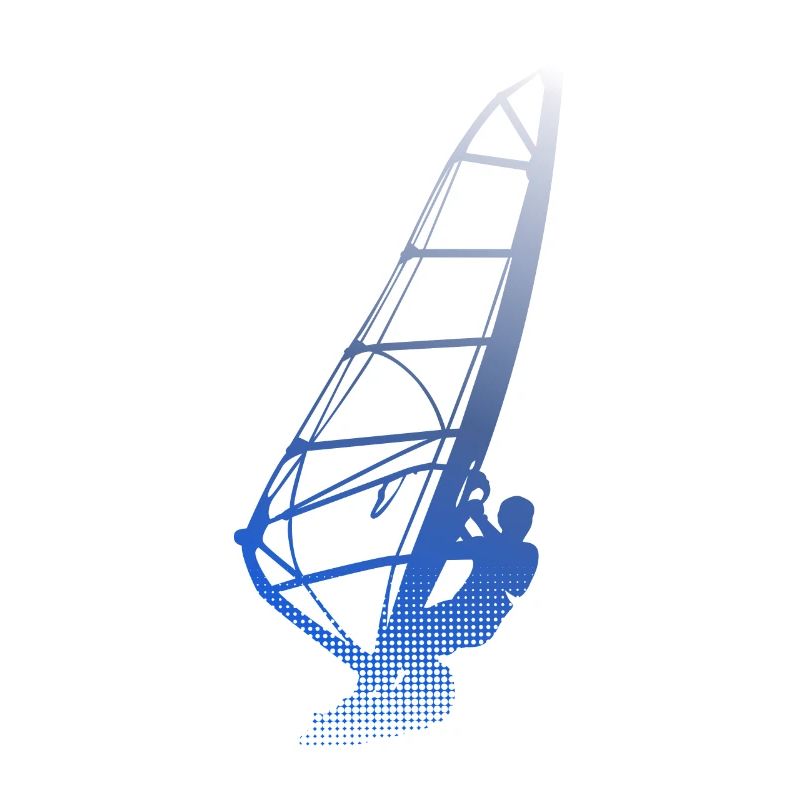 Windsurfer Silhouette