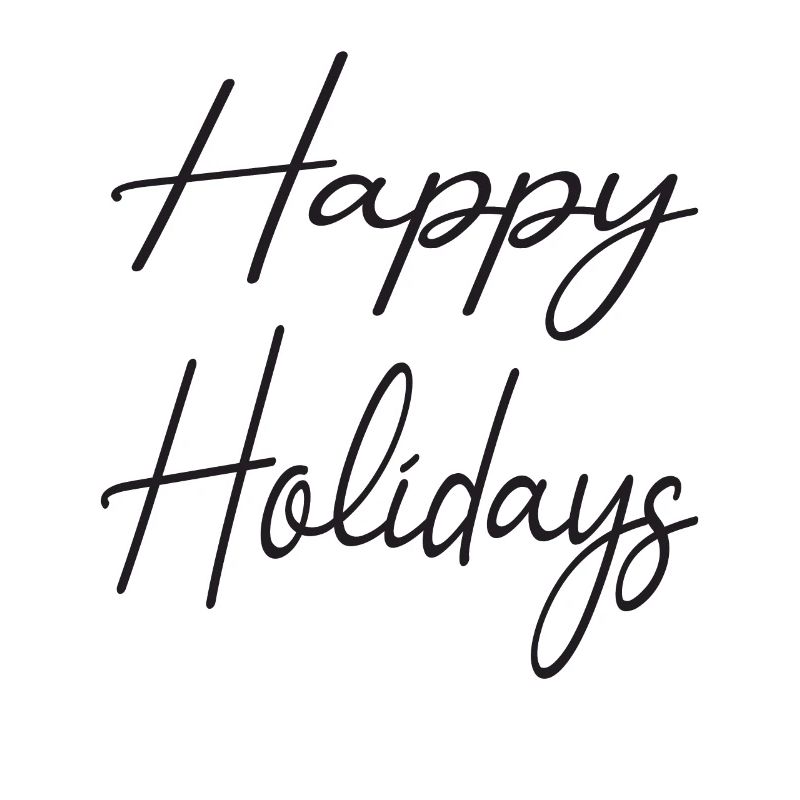 Happy Holidays Vacances Période de voyage Période de vacances