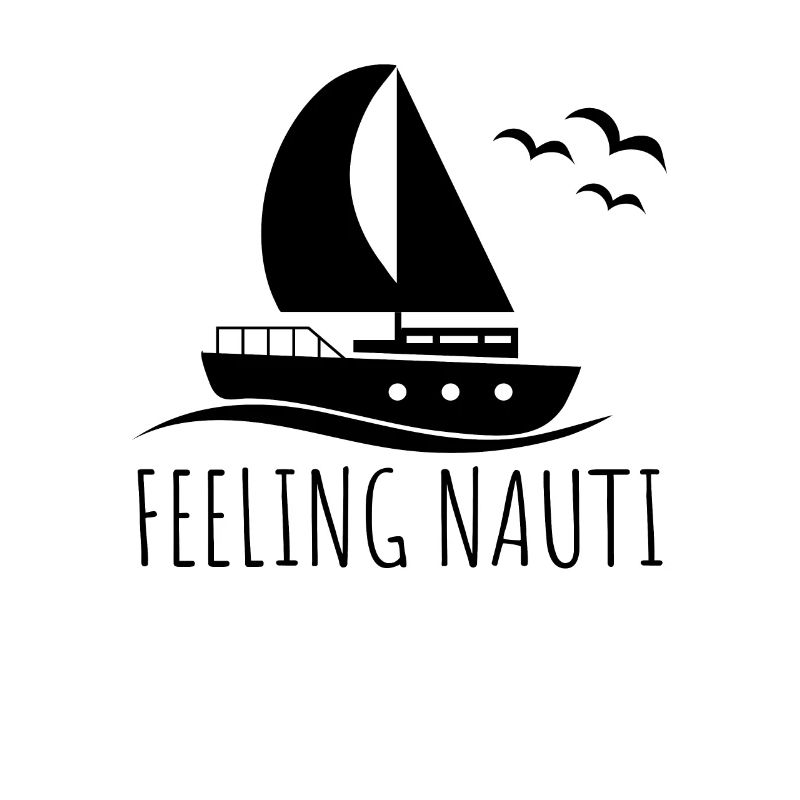 Feeling Nauti Boat - Cadeau de navigation et de navigation de marin