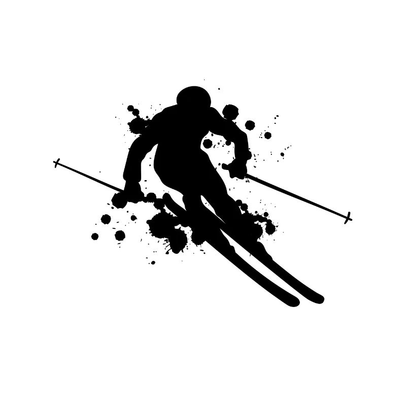 Skiing cool
