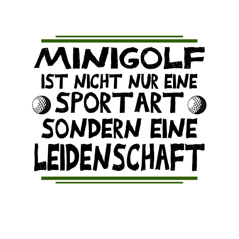 Minigolf Leidenschaft