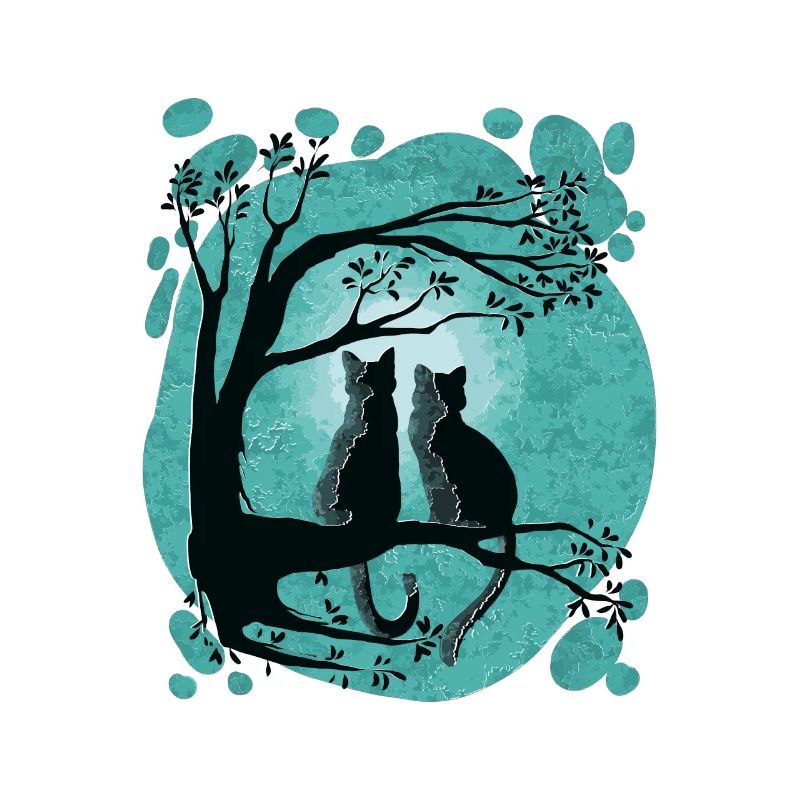 Anime Moon Cat Comic Kitten Manga Kitty