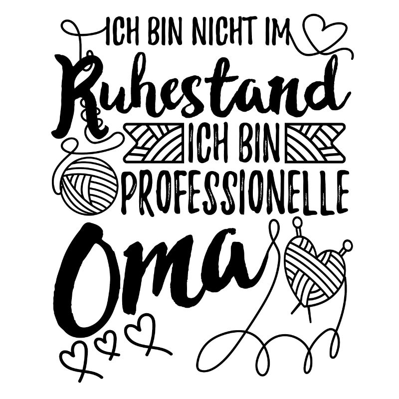 Professionelle Oma Rentnerin Ruhestand Großmutter
