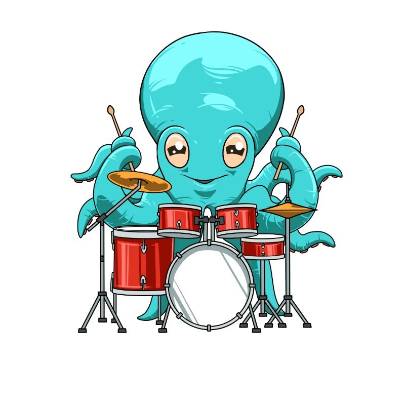 Squid Drummer