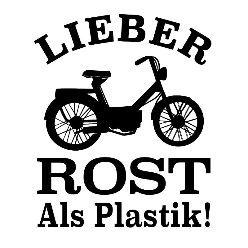 Mofa Oldtimer Moped - Lieber Rost als Plastik