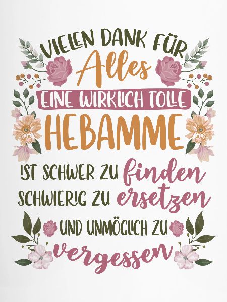 Hebamme Geschenk
