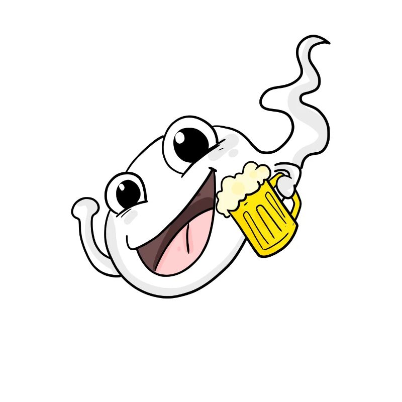 Sperm with beer