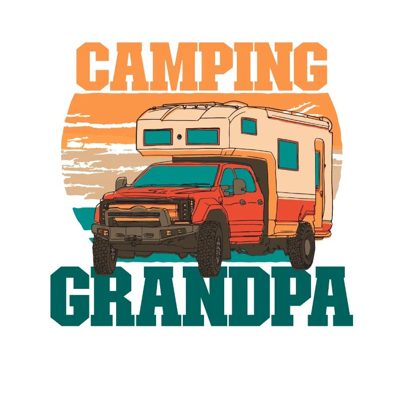 Ich bin ein Camper Opa wie eine Normal Opa nur