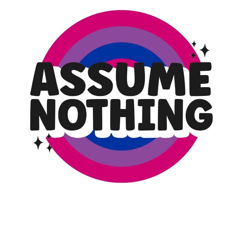Bisexual Bi Pride Flag Assume
