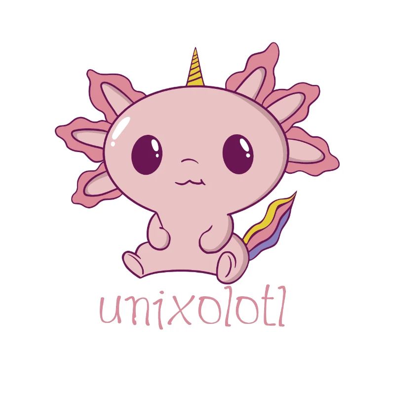 unixolotl - Uniform - das einzigartige Axolotl
