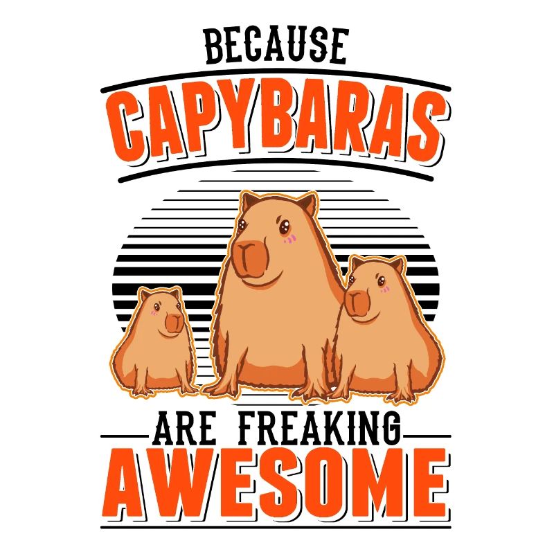Parce que les Capybaras sont impressionnants