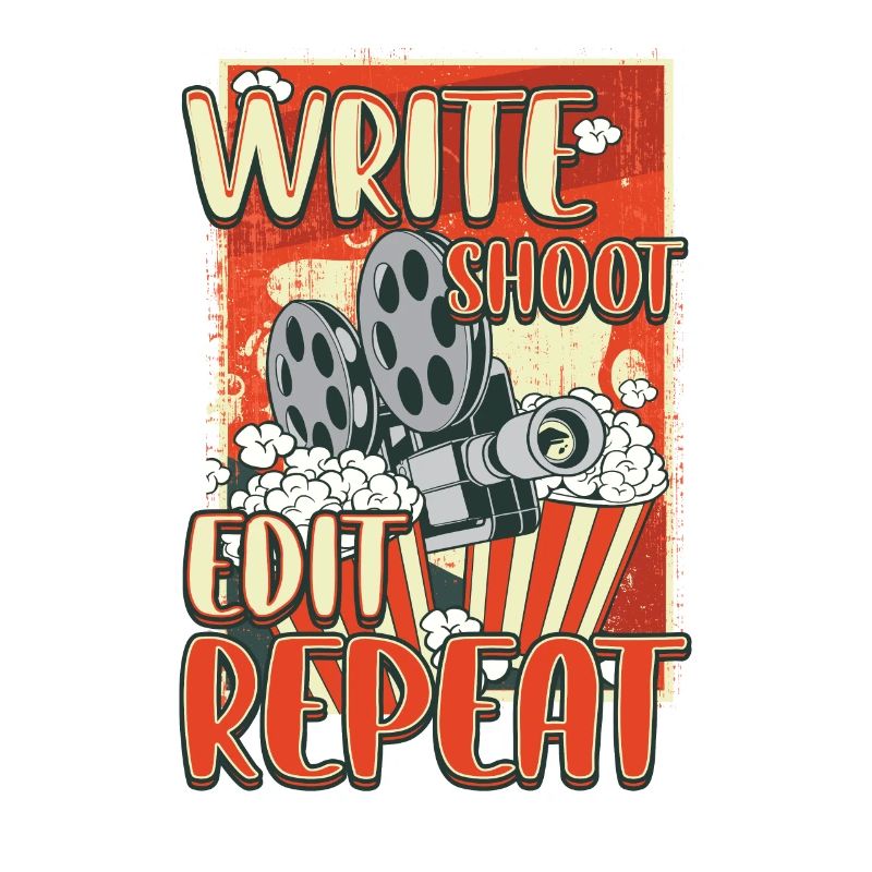 Write Shoot Edit Répéter Fimmaking Cinematographer