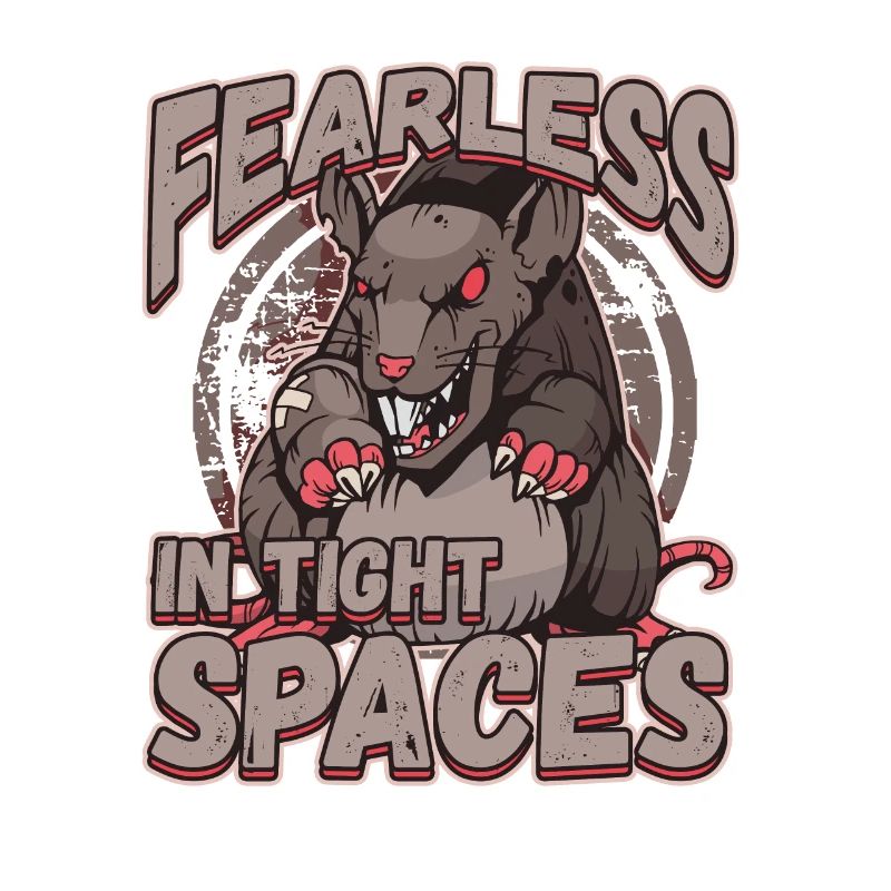 Sans peur dans les espaces restreints