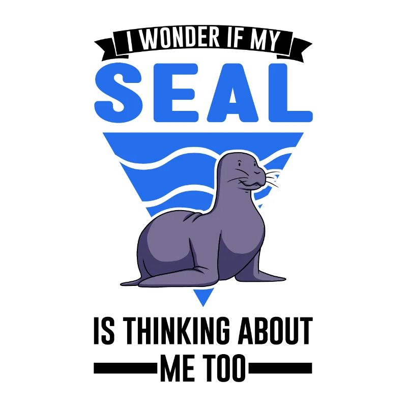 Robbe Geschenk Seal Seelöwe