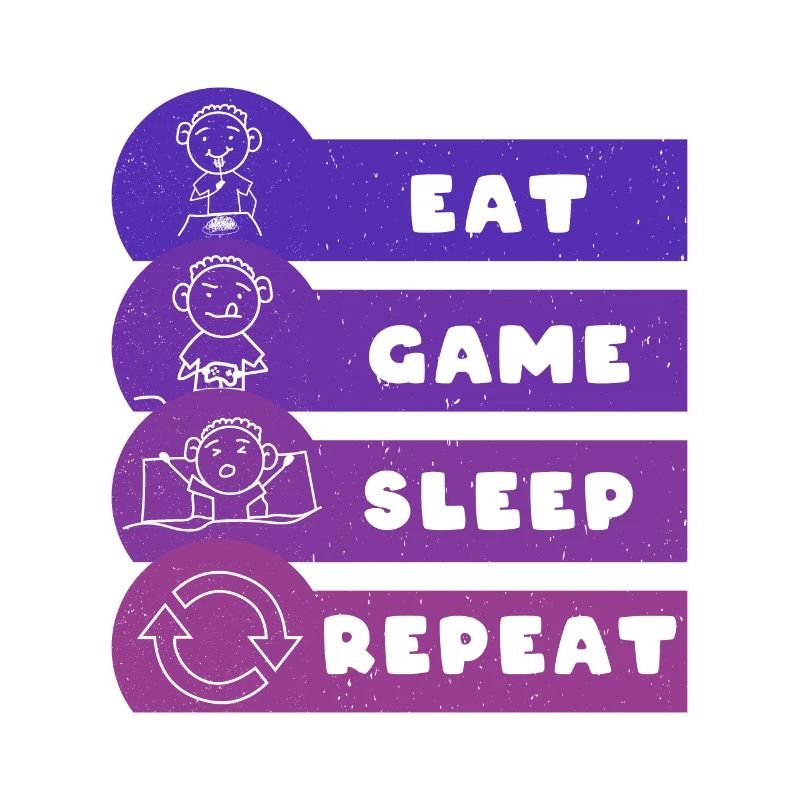 Manger le jeu Dormir Répéter