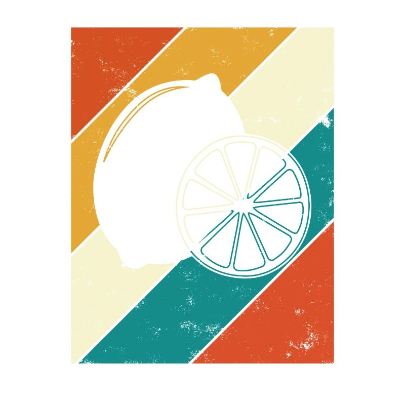 Lemon Fruit Lover Retro Lemonade Gift idea