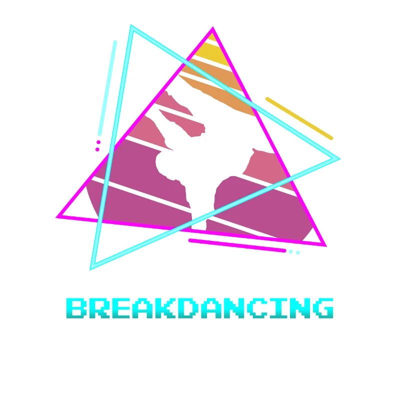 Rétro Vintage Classique Breakdance Breakdance Danc