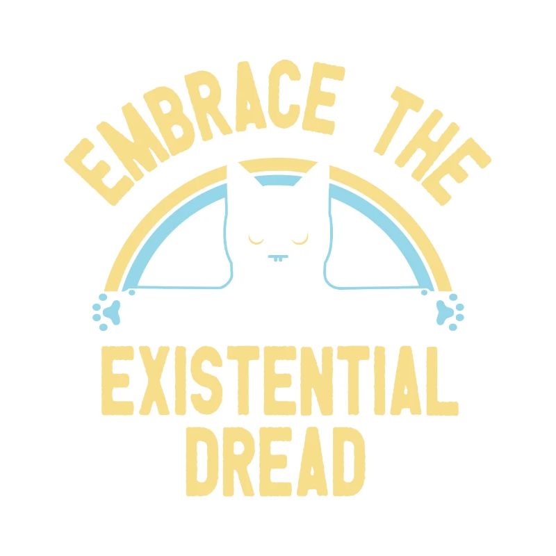 Umarme die Existential Dread Cat - liebe Katzen