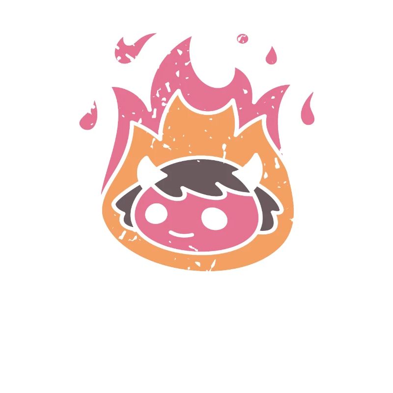 HER Cute Retro Burning Halloween Demon For Her