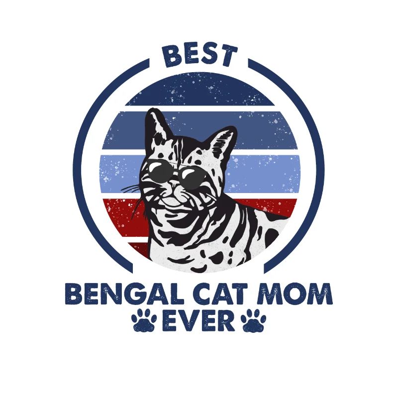 Maman chat - Chat Bengal