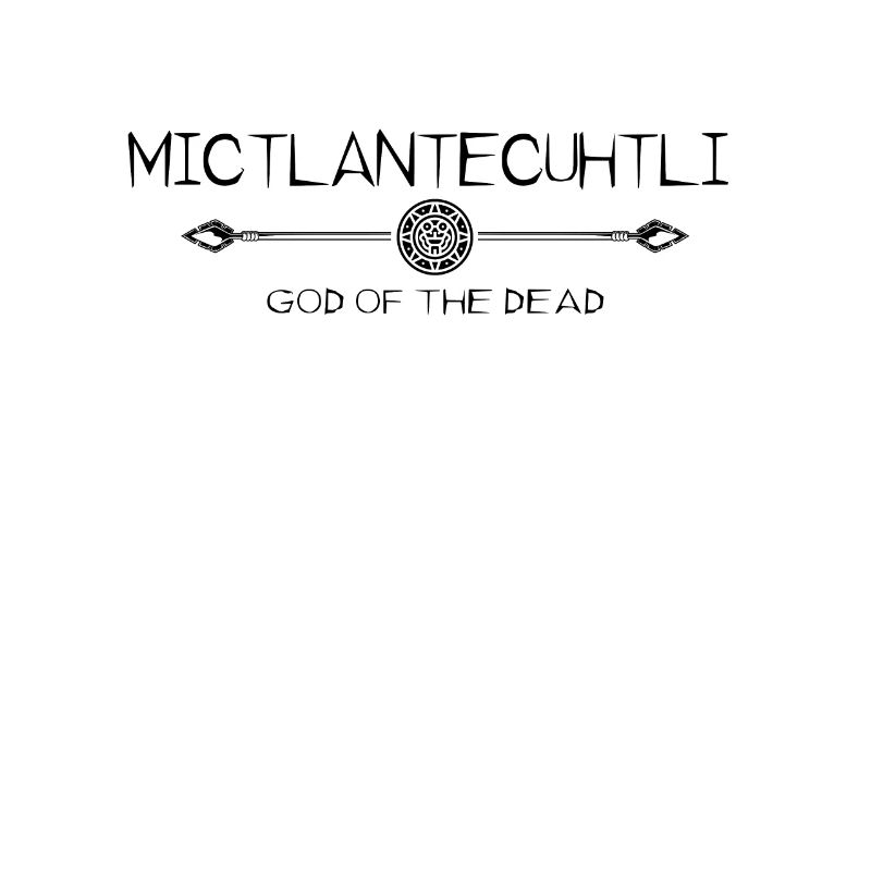 Aztekischer Totengott - Mictlantecuhtli