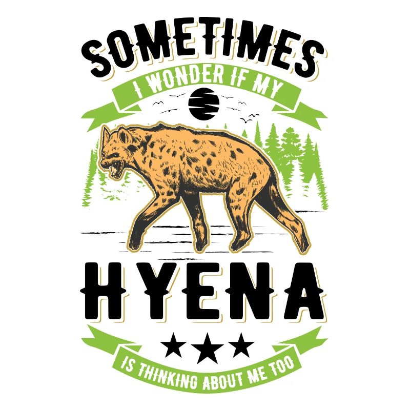 Hyäne Geschenk Erdwolf Hyena