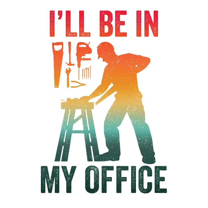 Drôle de menuisier charpentier menuiserie construction