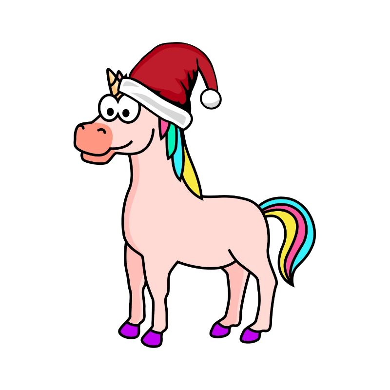 Licorne Comic Christmas