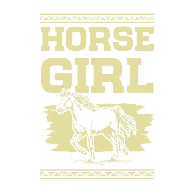 Fille à cheval