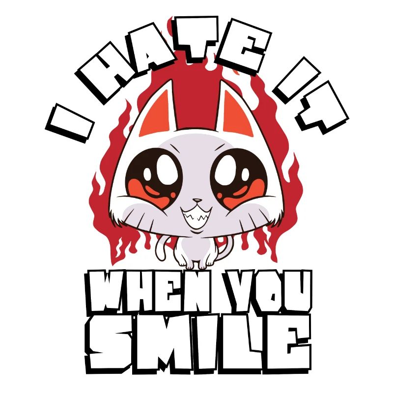 I hate it when you smile |