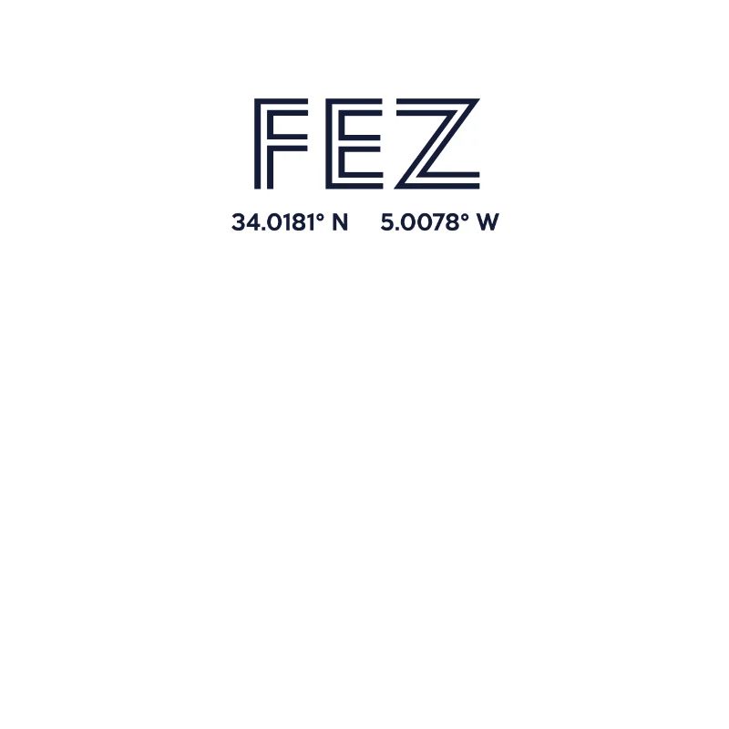 Morocco City Coordinates - Fez