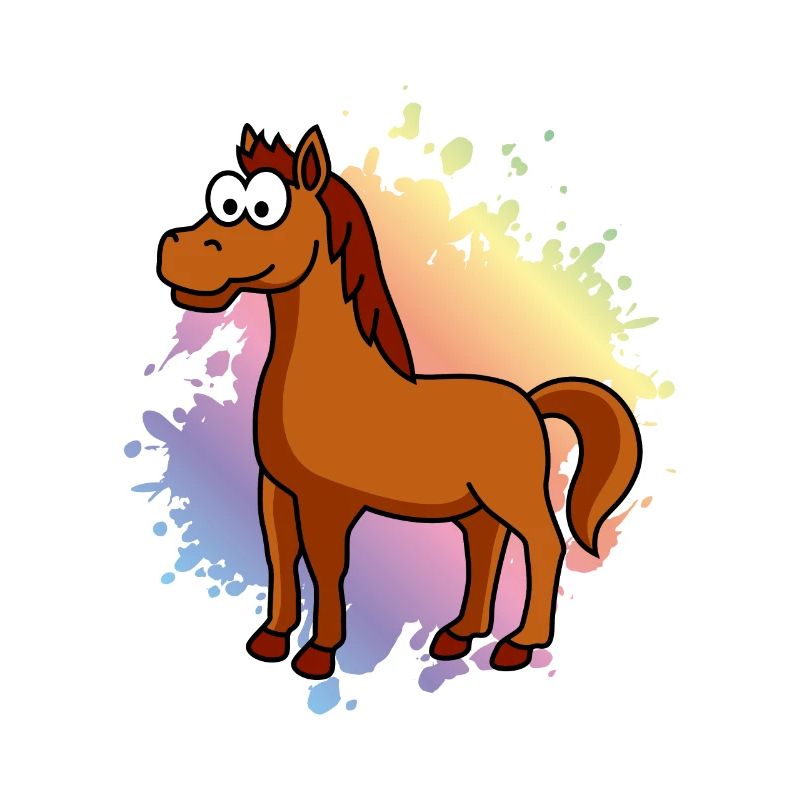 Pferd Comic Tier